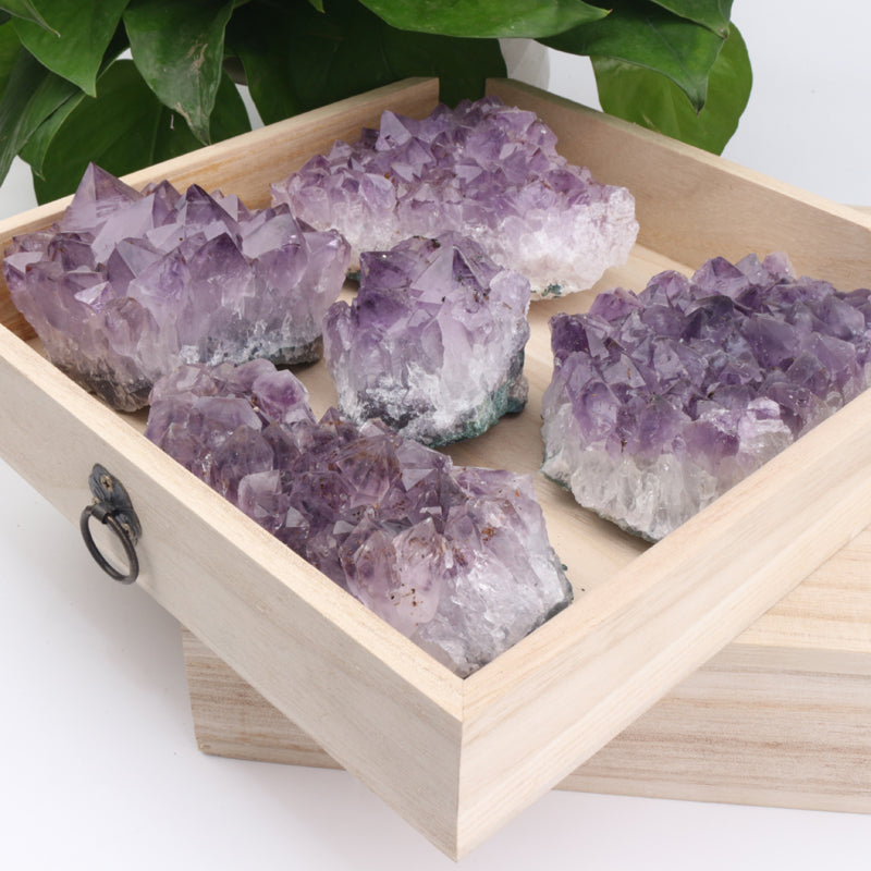 Natural Crystals Amethyst Cluster Fluorite Crystal