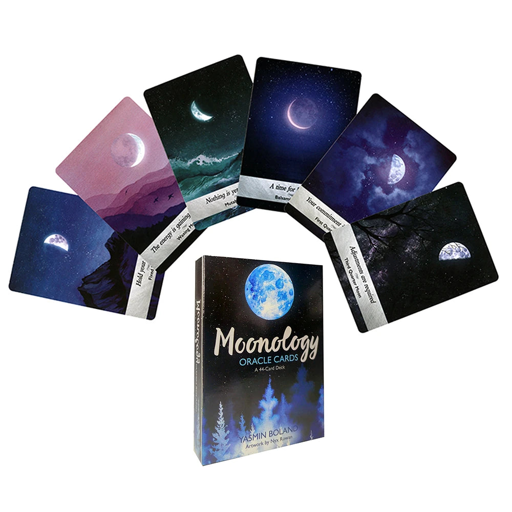 Moonology Oracle Cards Deck With PDF Guidebook