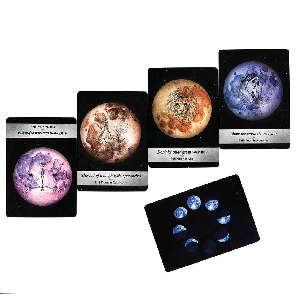Moonology Oracle Cards Deck With PDF Guidebook